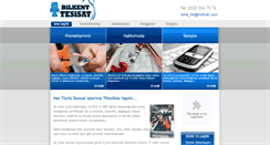 Desktop Screenshot of bilkenttesisatci.com
